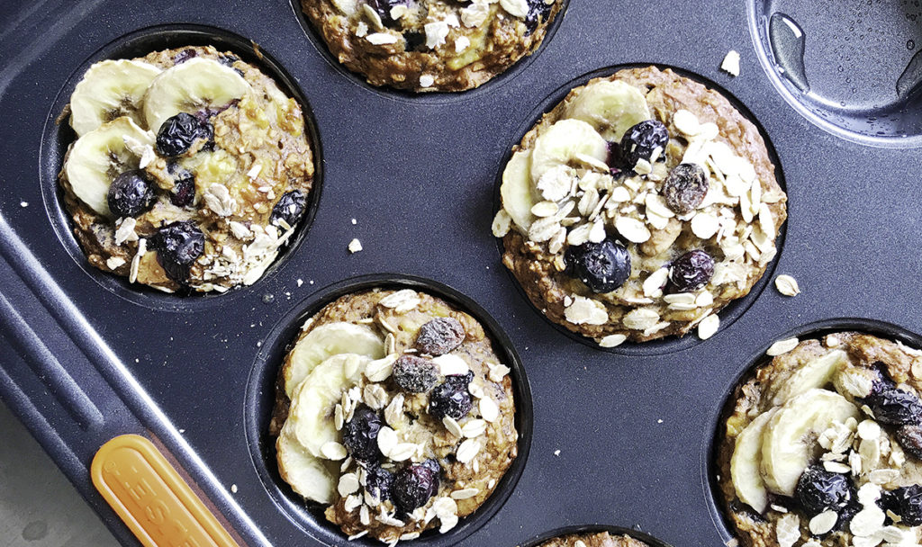 Bananenbrood muffins