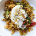 Pittige pasta met venkelworst broccoli burrata